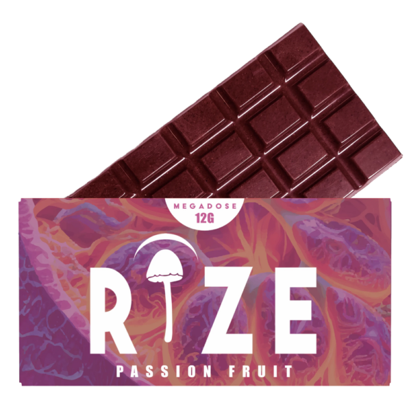Passion Fruit Mushroom Chocolate Bar