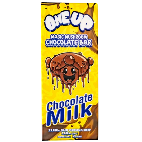 Chocolate Milk Mushroom Chocolate Bar
