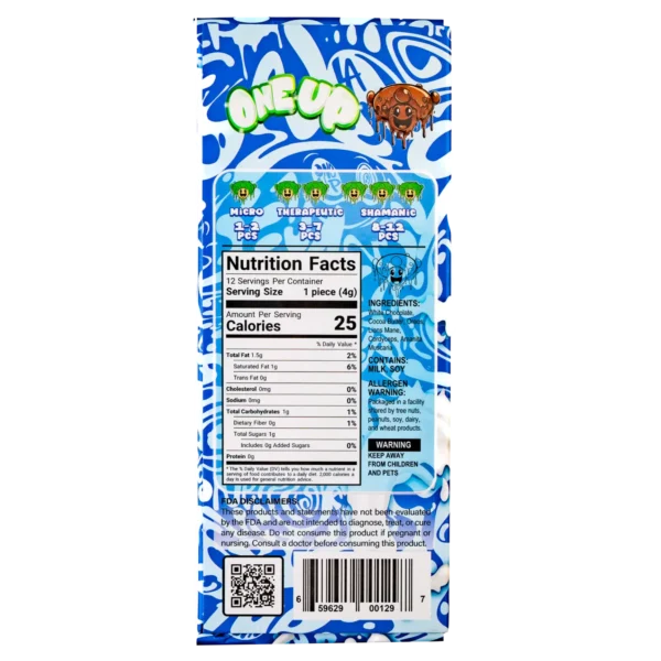 Cookies and Cream Mushroom Chocolate Bar - Image 2