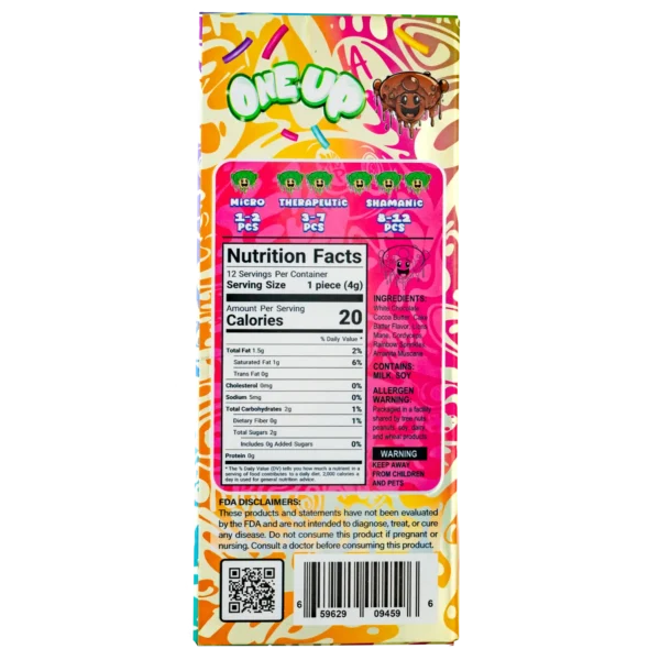 Funfetti Mushroom Chocolate Bar - Image 2