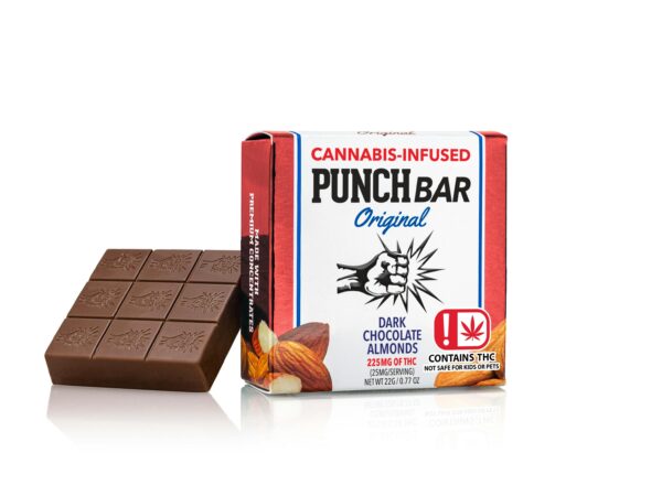 Dark Chocolate Almond PunchBar 225mg (OK)